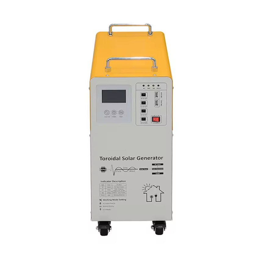 Hot Sell Portable 200w Intelligent Power High Quality Generation System Solar Panel Generator