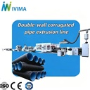 PE Double Wall Corrugated Pipe Line with in Line Belling System