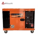 Portable 9KW Silent Generator Single Phase AC Output 220V 60Hz Diesel Fuel Portable Genset With DC Dynamo Electricity Generating