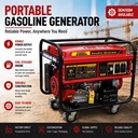 POWERAC PR8000-E 7KW Genset / Full Copper AVR / 25L Tank / Farm & Construction Site