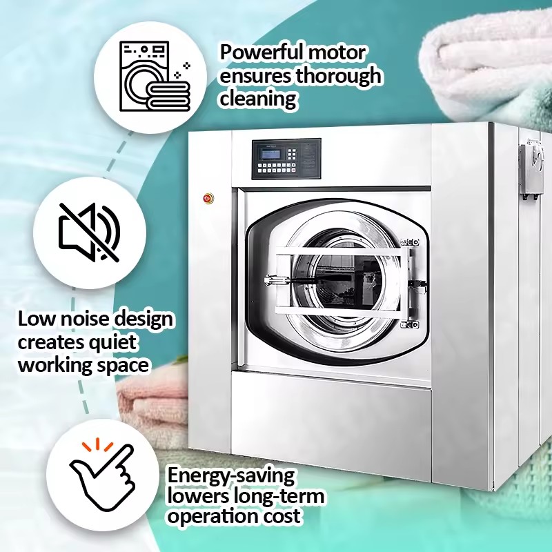 Commercial Laundry Equipment 50KG Industrial Washing Machine and Dryers for Laundries and Other Industrial Uses