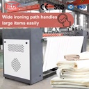 Industrial Usage 3000mm Ironing Machine for Flatwork Ironer Bed Sheet Ironer Steaming Heating Gas Heating