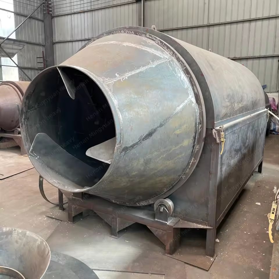 Factory Wholesales Coal Sawdust Grain Rotary Drum Dryer