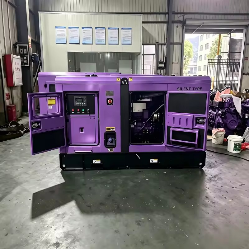Silent Power Generator Set 50KW 100KW 150KW Three Phase Diesel Genset Automatic Backup Electricity Solution