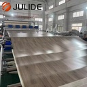 SPC Floor Board Production Line PVC Vinyl Plank Flooring Machine High Efficiency PLC Control Plastic Sheet Extrusion Line