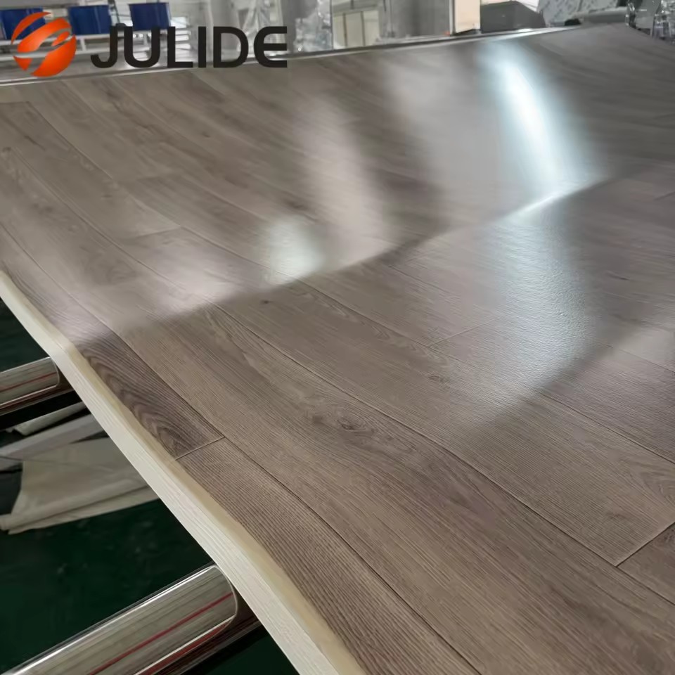 Industrial PVC Vinyl Plank Floor Making Machine SPC Flooring Plant Single Screw Extrusion Line Plastic Sheet Making Machine