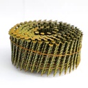15 Degree Pneumatic Nails Gun Painted Siding Wire Coil Nails 2.1 X 50 MM