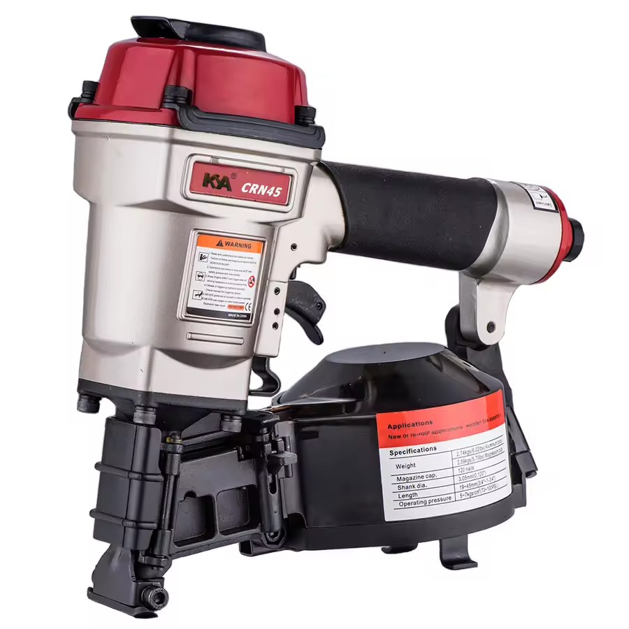 Air Coil Nailer Crn45 Pneumatic Nail Gun for Coil Roofing Nail