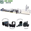 Plastic Pipe Machine Hdpe Water Smooth Pipe Machine Water Gas Extrusion Making Line