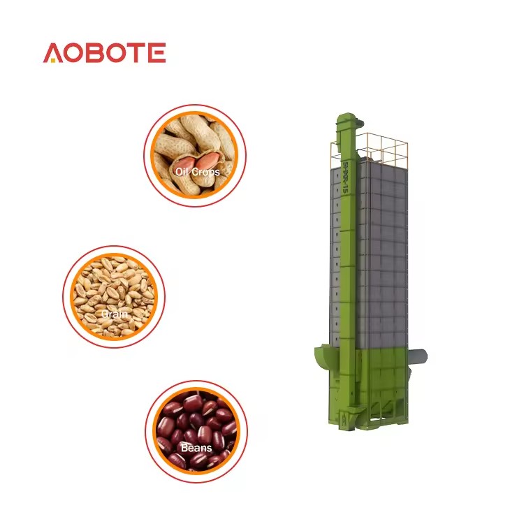 15 Ton Multi Energy Compatible Recirculating Grain Heat Pump Dryer with Gas & Biomass Options Paddy Dryer Machine