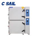 Industrial Double Door Electric Motor Vacuum Drying Oven Energy Saving for Lithium Battery Hardware Glass Plastic Resin Epoxy
