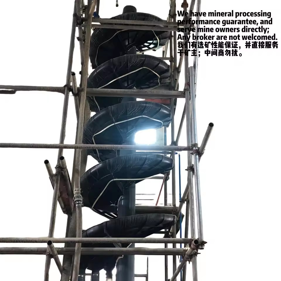 Energy-Saving Wear-Resistant Spiral Chute, Hard Ore Separation, Reduce Consumption & Durable