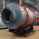 Portable Drying Equipment Three Cylinder Drum Dryer for Metal Powder Sawdust Coal Powder