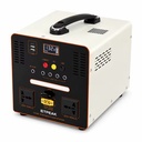 1100W 1100.8Wh LiFePO4 Solar Generator with MPPT Controller Pure Sine Wave AC Output for Camping Outdoor Travel RV and Car Use