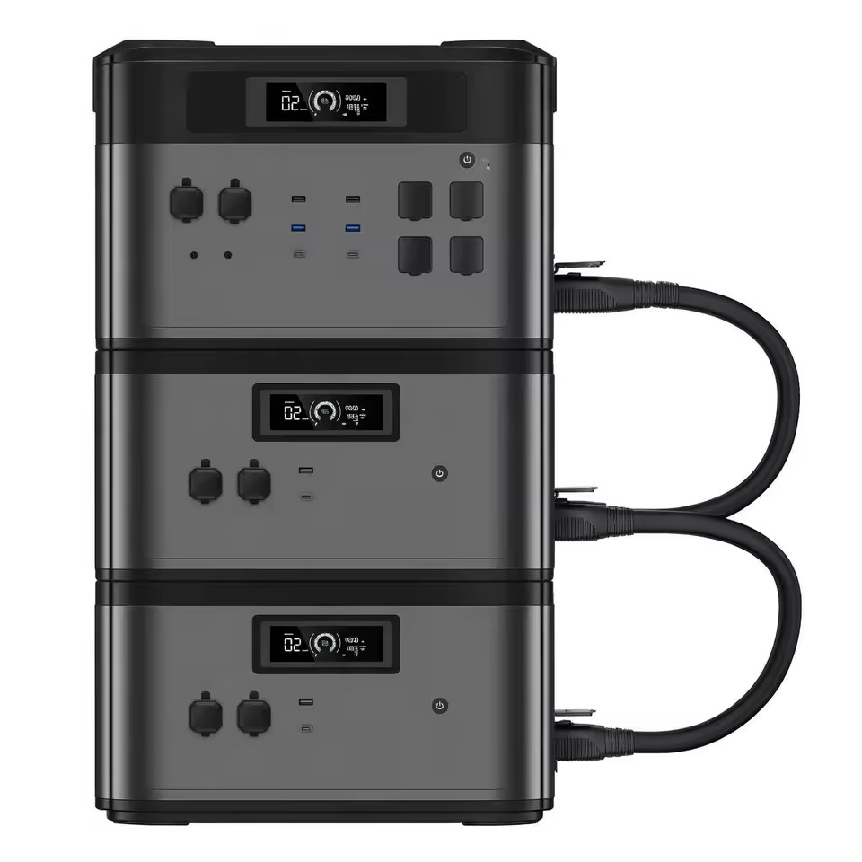 3200W 4000W 5000W 16KWh MPPT Pure Sine Wave LiFePO4 Battery Solar Panel Solar Generator Portable Power Station