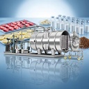 HRTY Large Capacity Industrial Vacuum Freeze Drying Equipment for Food Fruit and Vegetable Processing and Instant Coffee