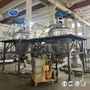 High Efficiency GLZ Gulonic Acid Vacuum Ribbon Spiral Dryer Single Cone Vacuum Conical Ribbon Drying Machine