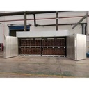 Heat Treatment Vacuum Board Wood Drying Kiln Equipment 18kw 380V SUS304 & Aluminum Alloy Electric Hot Air Furnace
