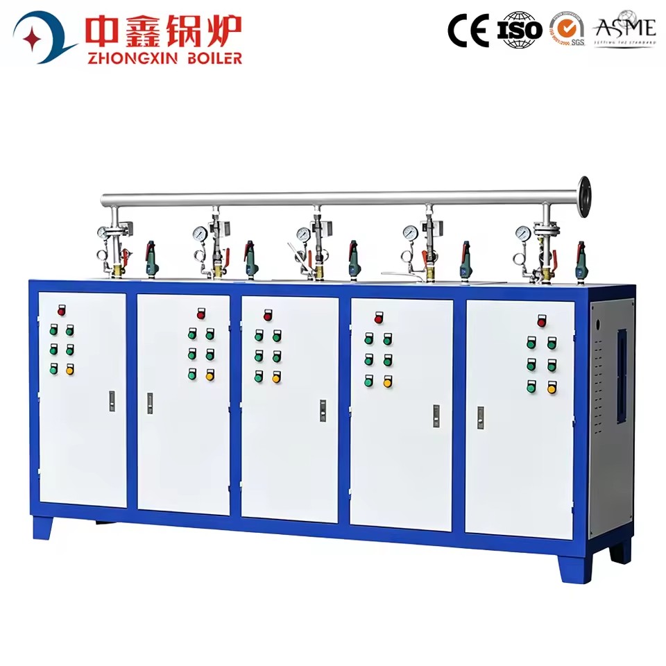 Efficient Automatic Eco-friendly Labor Saving 100kg/h Vertical Electric Heating Steam Generator for Sauna Bathing