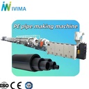 Industrial Grade Fully Automatic PLC Controlled Heavy Duty Single Screw PE Tube Manufacturing Machinery