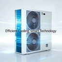 20KW/7Hp Side-discharge Slim Condenser Outdoor Unit Central air Conditioning System for Home&commercial