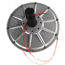 1KW 180RPM Low RPM Axial Flux Coreless Permanent Magnet Generator 48V to 220V R&X RX Model CE Certified 10-Year Warranty