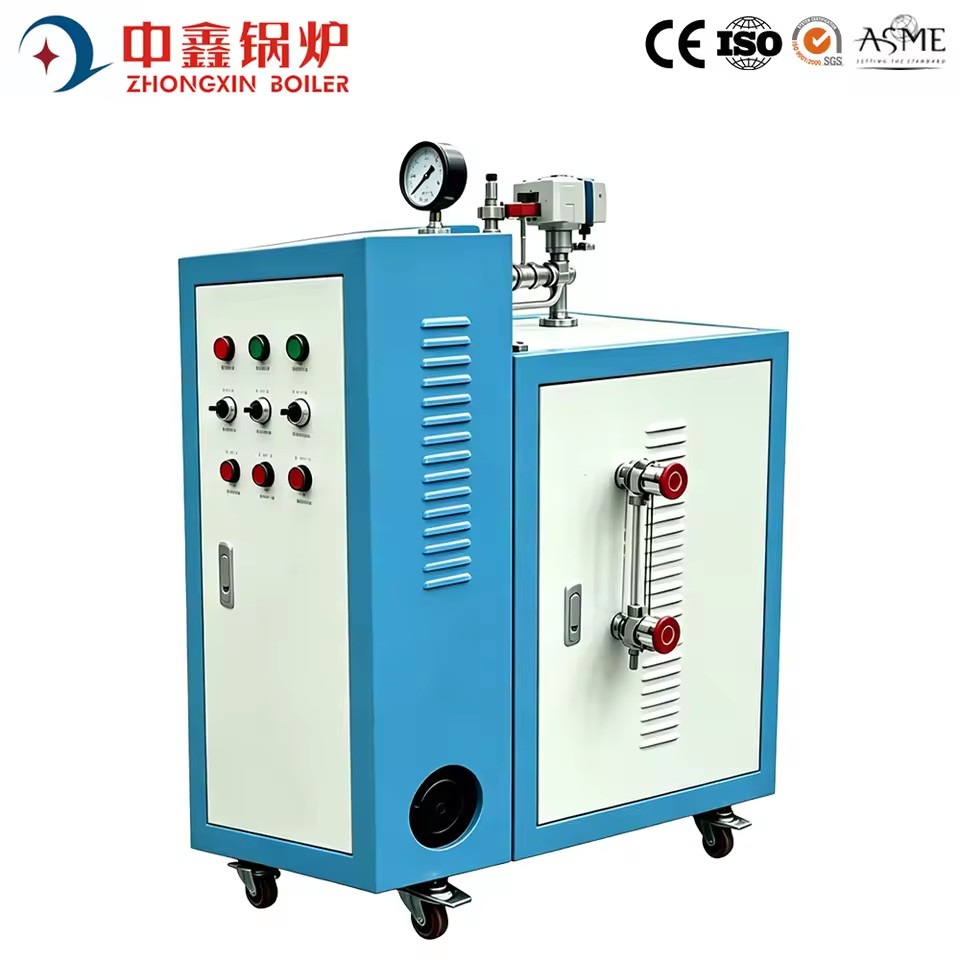 Eco-friendly Small Footprint Easy Maintenance 100kg/h Electric Heating Steam Generator for Plastic Processing
