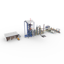 Biomass Gasification Power Plant PLC-Controlled Eco-Friendly Output Generator