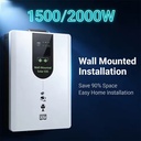 Home Solar Storage Battery System 3000Wh Capacity with Integrated Inverter for Solar Backup and Off Grid Power Solution