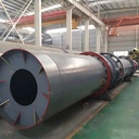 High Productivity Straight Long Barrel Industrial Iron Powder Rotary Dryer
