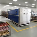 Large Industrial Stainless Steel Freeze Drying Equipment with PLC Control for Fruit High Vacuum Technology and Uniform Freezing