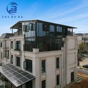 Energy Efficient Solar Sunroom System Waterproof Photovoltaic Sunroom Mounting Structure Easy Sun Room Installation Home Use
