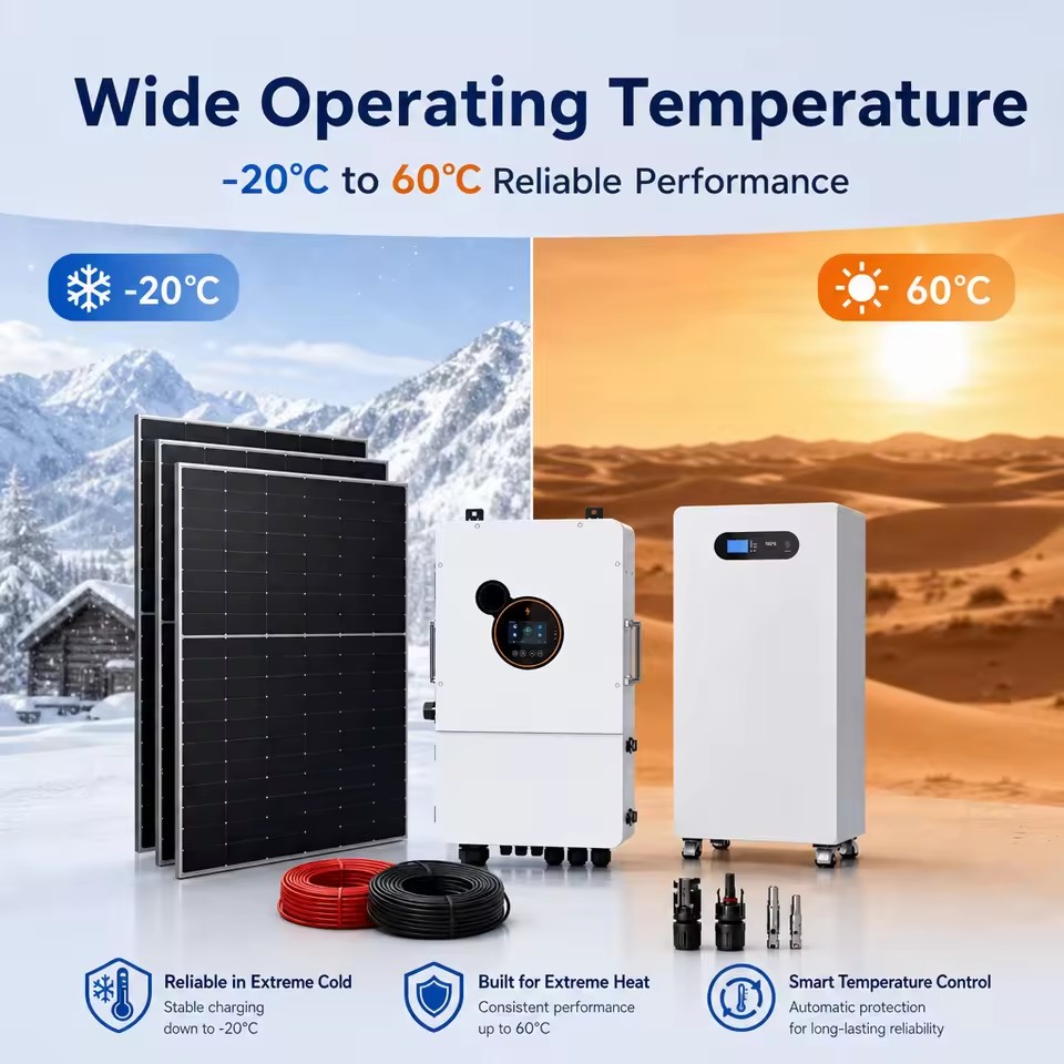 3kw-10kw Hybrid Solar Energy System Kit for Home for Home Split Phase 120V/240V Complete Solar System for Home Use