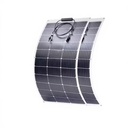 Wholesale Semi-Flexible Bendable RV Solar Panels Photovoltaic Power Generation Solar PV Panels Model POW-HVM4.5K-24V