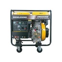 DWG6500E 5kW Diesel Welding Generator Set Dual Purpose 2kW AC Output Portable Air-cooled DC Arc Welder for Site Work