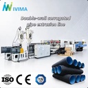 High-Efficiency Turnkey Production Line for Plastic Double Wall Corrugated Pipes