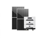 Household Full Solar Off-Grid Power 1kw 5kw 10kw Energy Storage Reverse Control Integrated Monocrystalline Silicon