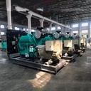 Second-hand Refurbished KTA19-G4 6 Cylinder 400KW 500KVA Diesel Genset with Motor
