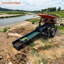 Energy Saving Automatic Gold Sluice Box Mini Vibrating Deck Gold Washing Plant with PLC Automation for Stream Gold Panning