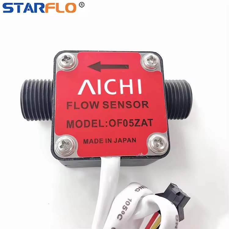 OF05ZAT Factory Price Liquid Fuel Oil 12v Water Flow Sensor with 0.5% High Accuracy 3-300L/H