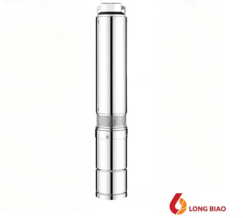 3 Inch Stainless Steel DC Solar Submersible Deep Well Pump Large Discharge High Lift Borehole Water Pump for Rural Irrigation