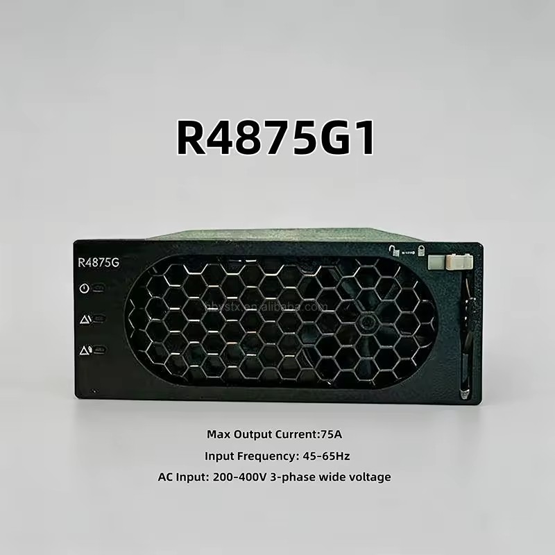 Factory Direct Supply R4875G1 Rectifier Module -40℃~+75℃ Working Range Peak Efficiency up to 97% Power Supply Module