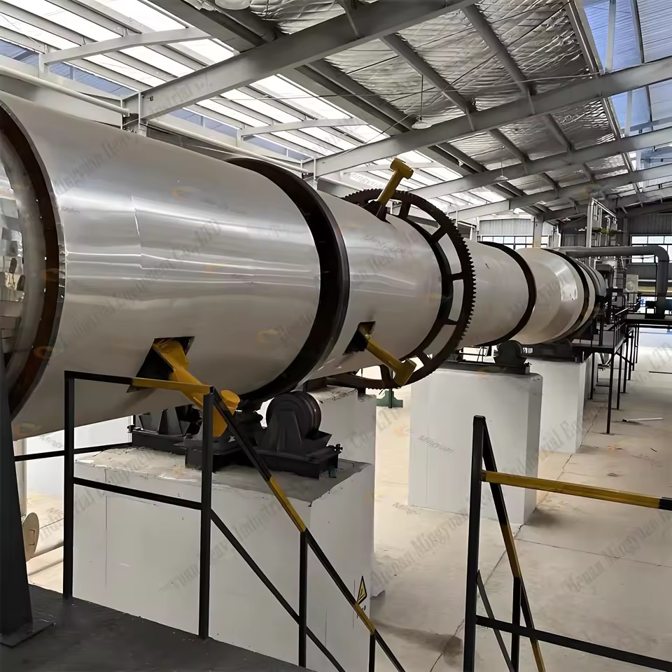 High Capacity Industrial Single Drum Rotary Dryer for Sand
