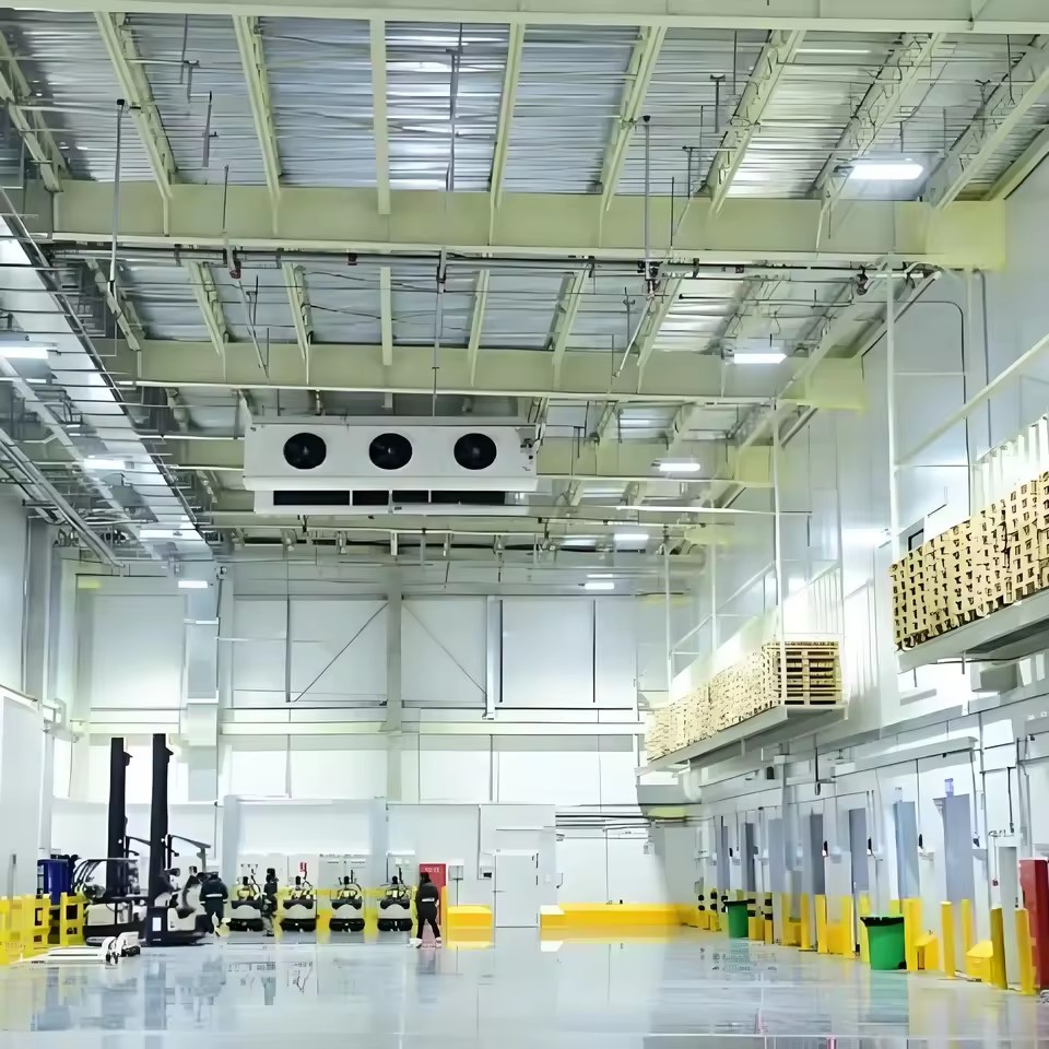 18 Degree Low Temperature Cold Room for Large Logistics Cold Storage with Automatic Control Easy Operation Solar Panel