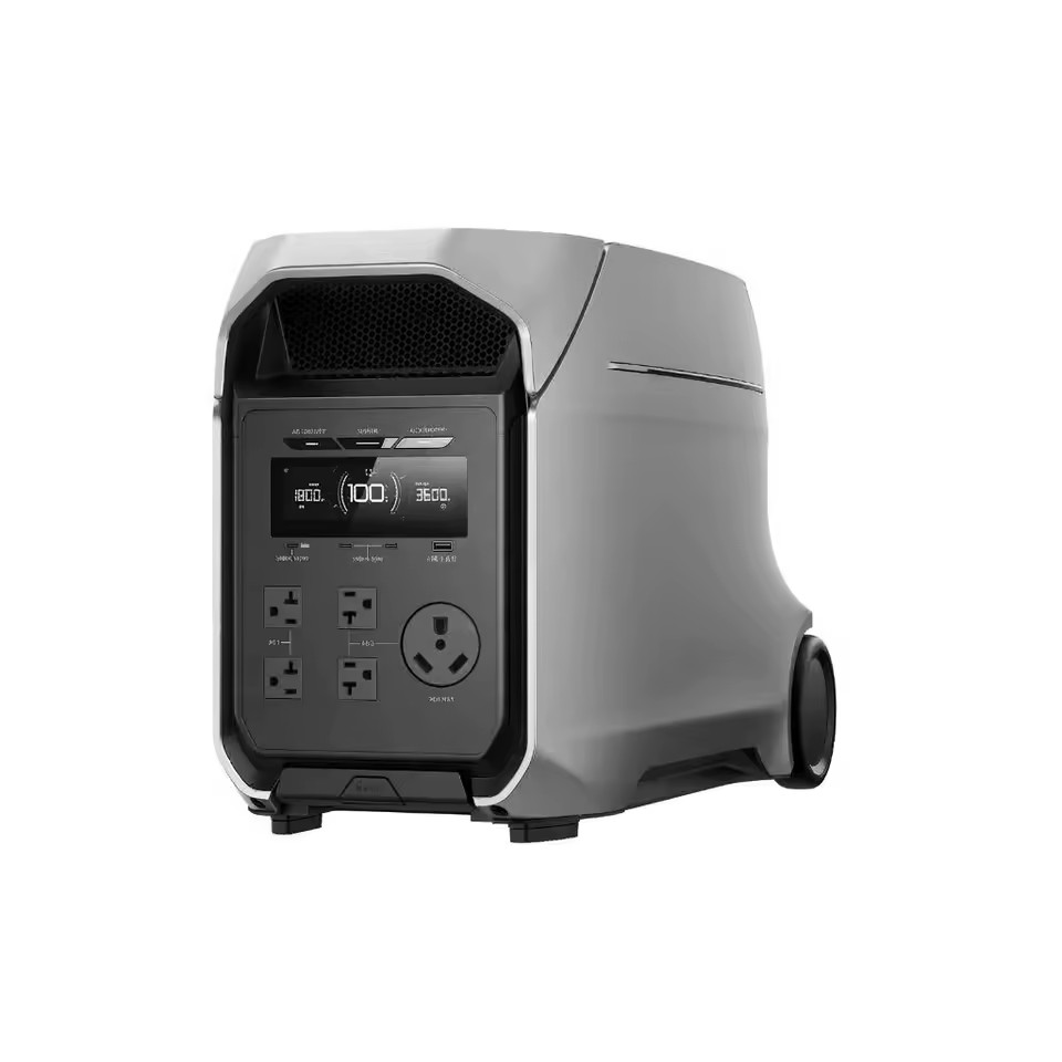 DELTA 3 Ultra Plus 4000W Portable Power Station 3kWh LiFePO4 Battery Solar Generator Home Backup Emergency Supply