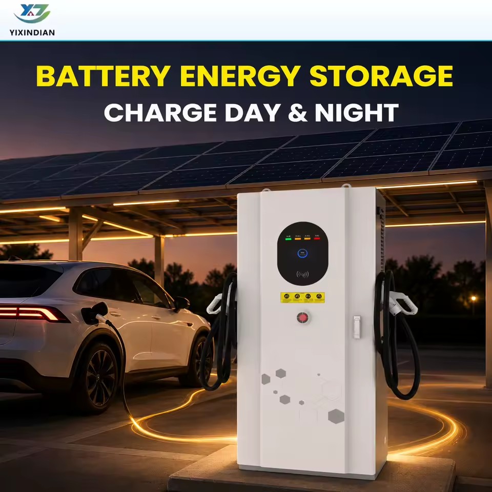 50kW 60kW 120kW 160kW 180kW Customize 75-Inch LCD Smart Advertising Screen Fast DC EV Charging Station Commercial Use