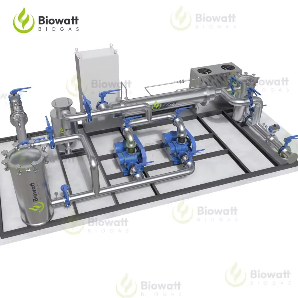 Turnkey Biogas Plant Design and Supply of Core Equipment for High-Efficiency Biogas Generator Set