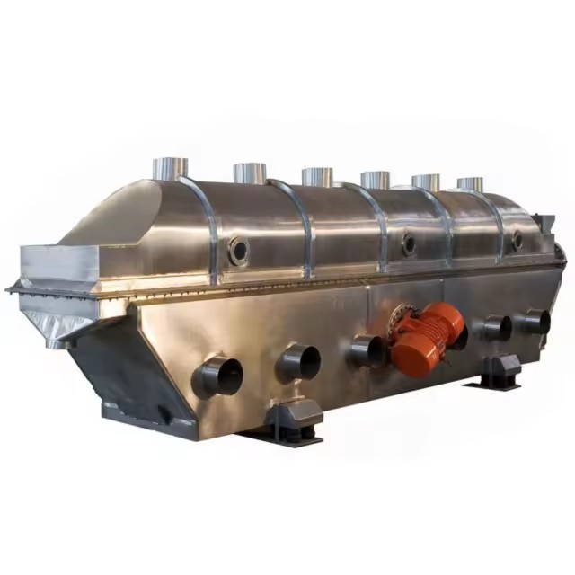 ZLG1.2x10 Automatic Vibrating Fluid Bed Drying Machine Continuous Vibration Fluidized Bed Dryer Dehydrator Dry Equipment