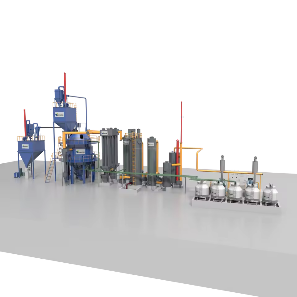 Biomass Gasifier Manufacturer Modular Gasification Power Generation System for Power Plant Cogeneration Projects