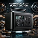 Smart 2kWh 2010Wh Power Station 1200W, 10,000 Cycles. Dual 65W PD. 600W Solar Input. Silent LFP Backup for Whole Family.